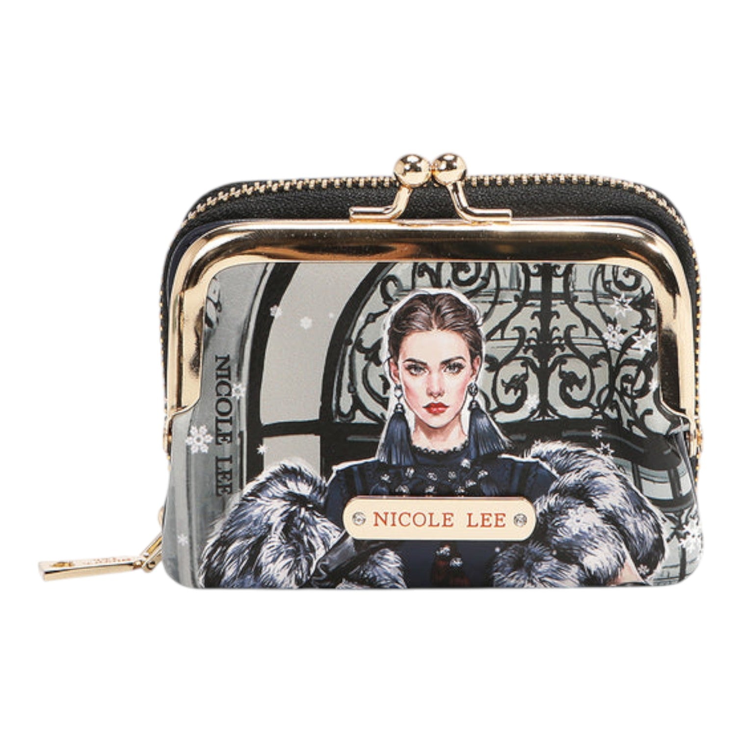 Billetero compacto boquilla Nicole Lee Moda SnowFlake