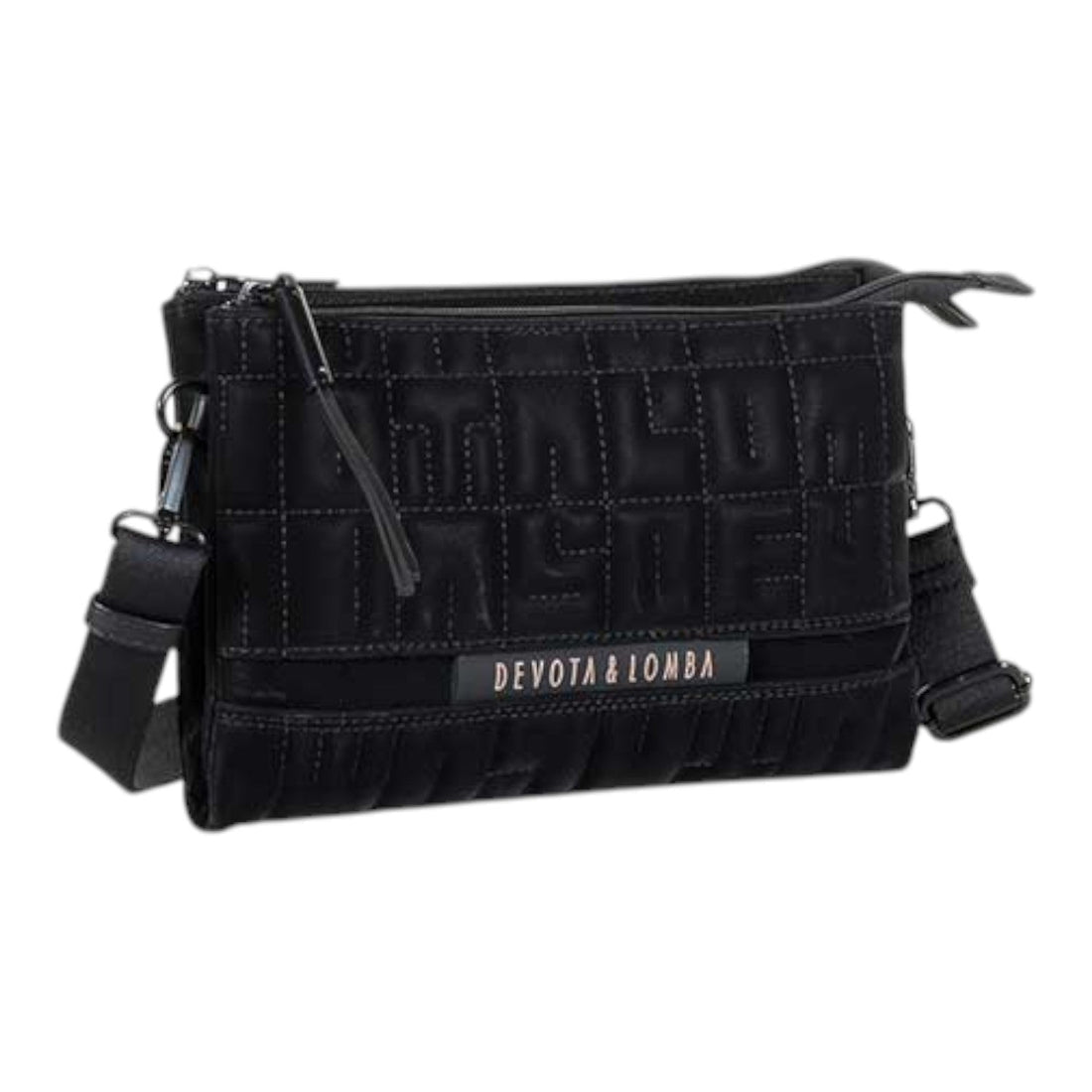 Bandolera - bolso Devota & Lomba Master Negro - KimondoShop