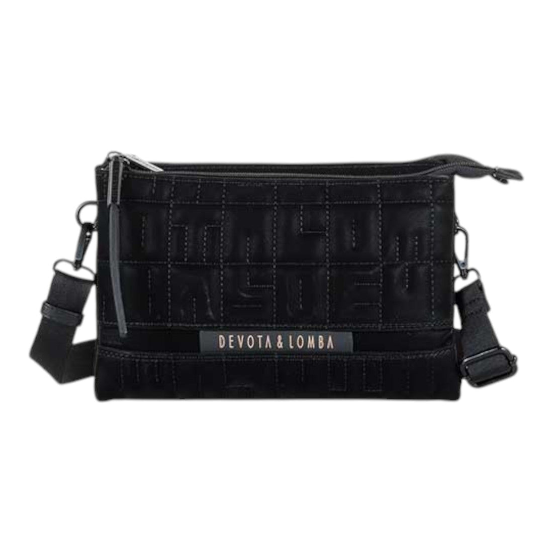 Bandolera - bolso Devota & Lomba Master Negro - KimondoShop