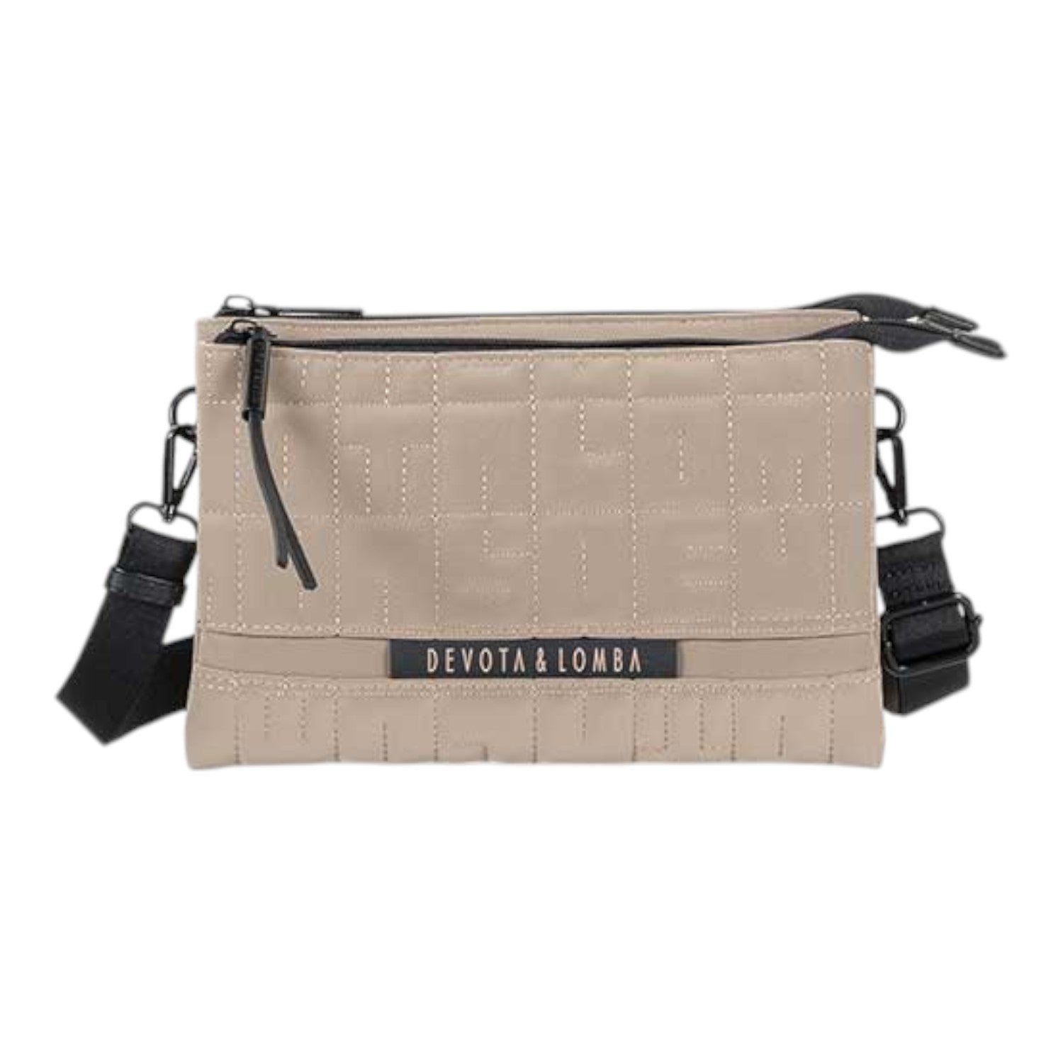 Bandolera - bolso Devota & Lomba Master Taupe - KimondoShop