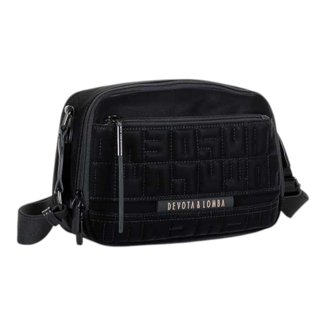 Bandolera compacta Devota & Lomba Master Negro - KimondoShop