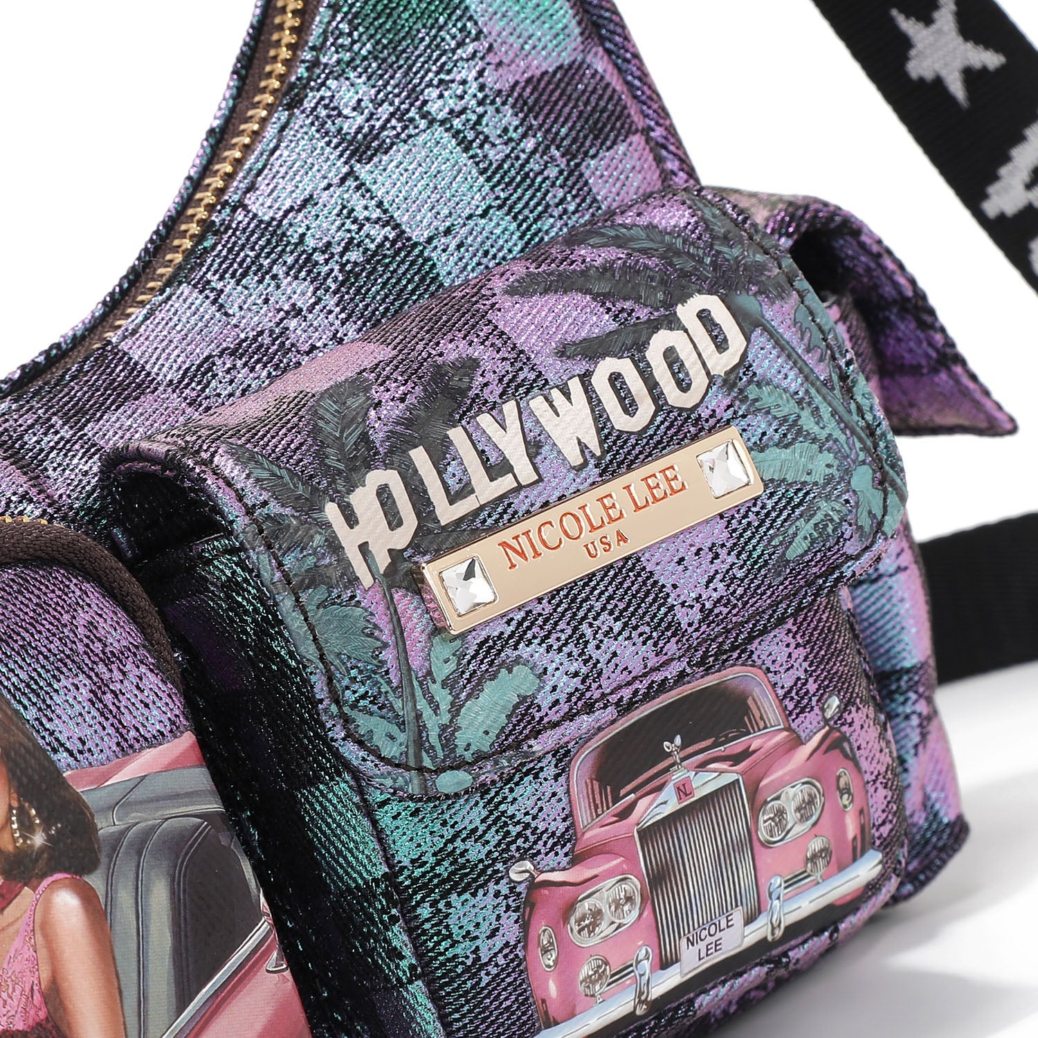 Bandolera denim Nicole Lee Hollywood Drive - KimondoShop