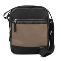 Bandolera grande de hombre Privata Antares Taupe - KimondoShop