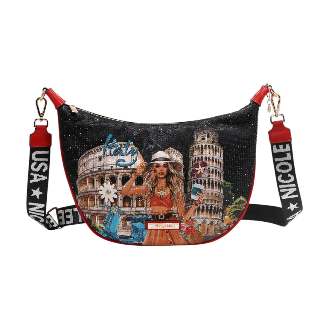 Bandolera Nicole Lee Martha Travels Italy - KimondoShop