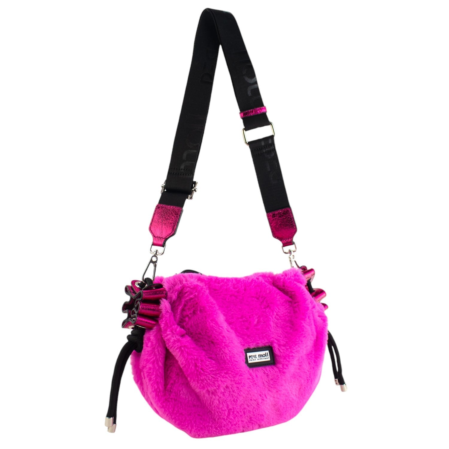 Bandolera Pepe Moll Surf Nutria Fucsia - KimondoShop