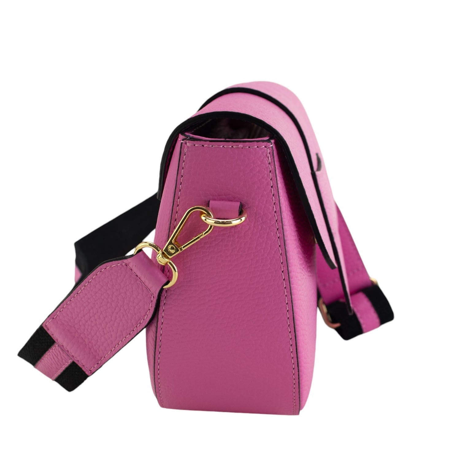 Bandolera Piel Pregato Aria Rosa chicle - KimondoShop