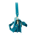 Bandolera Piel Pregato Fíbula Azul turquesa - KimondoShop