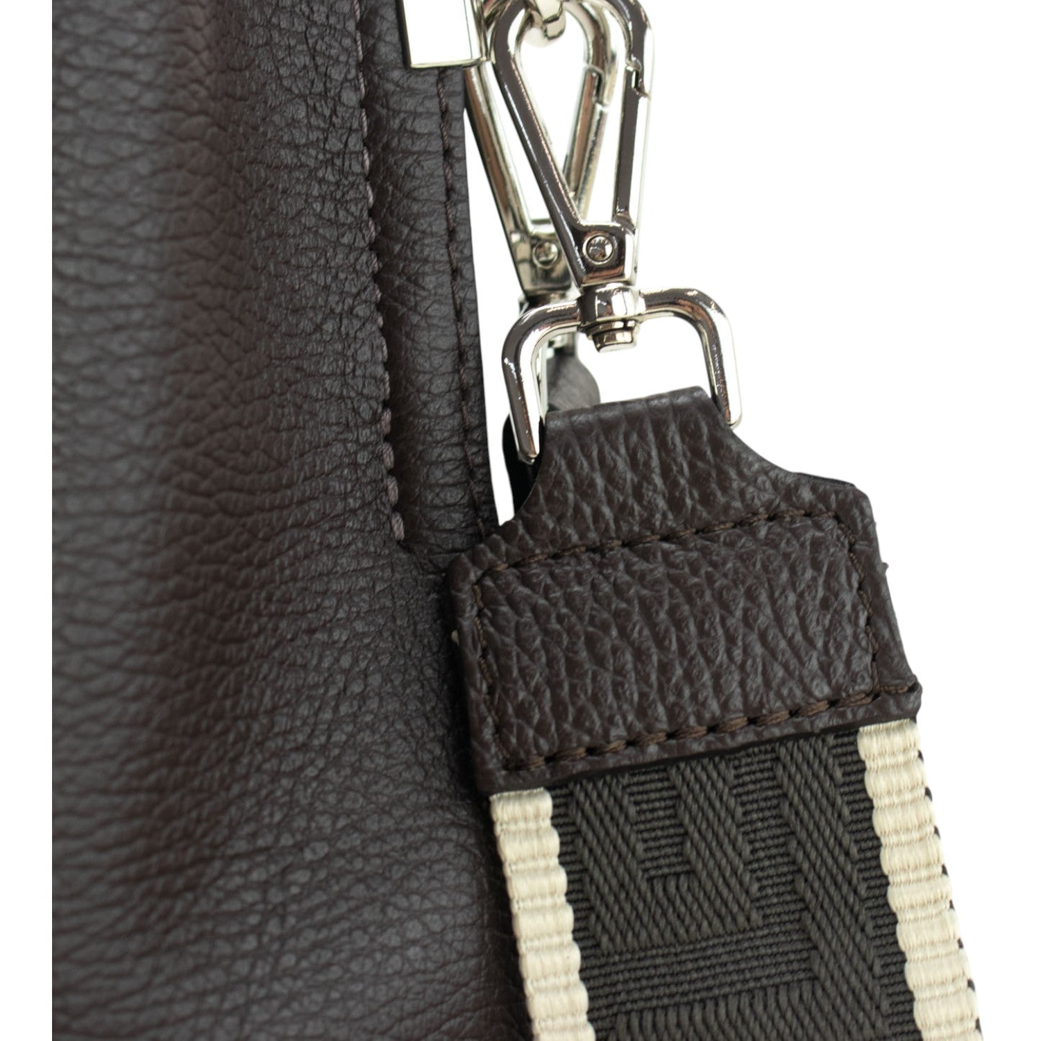 Bandolera Piel Pregato Secchio Chocolate - KimondoShop