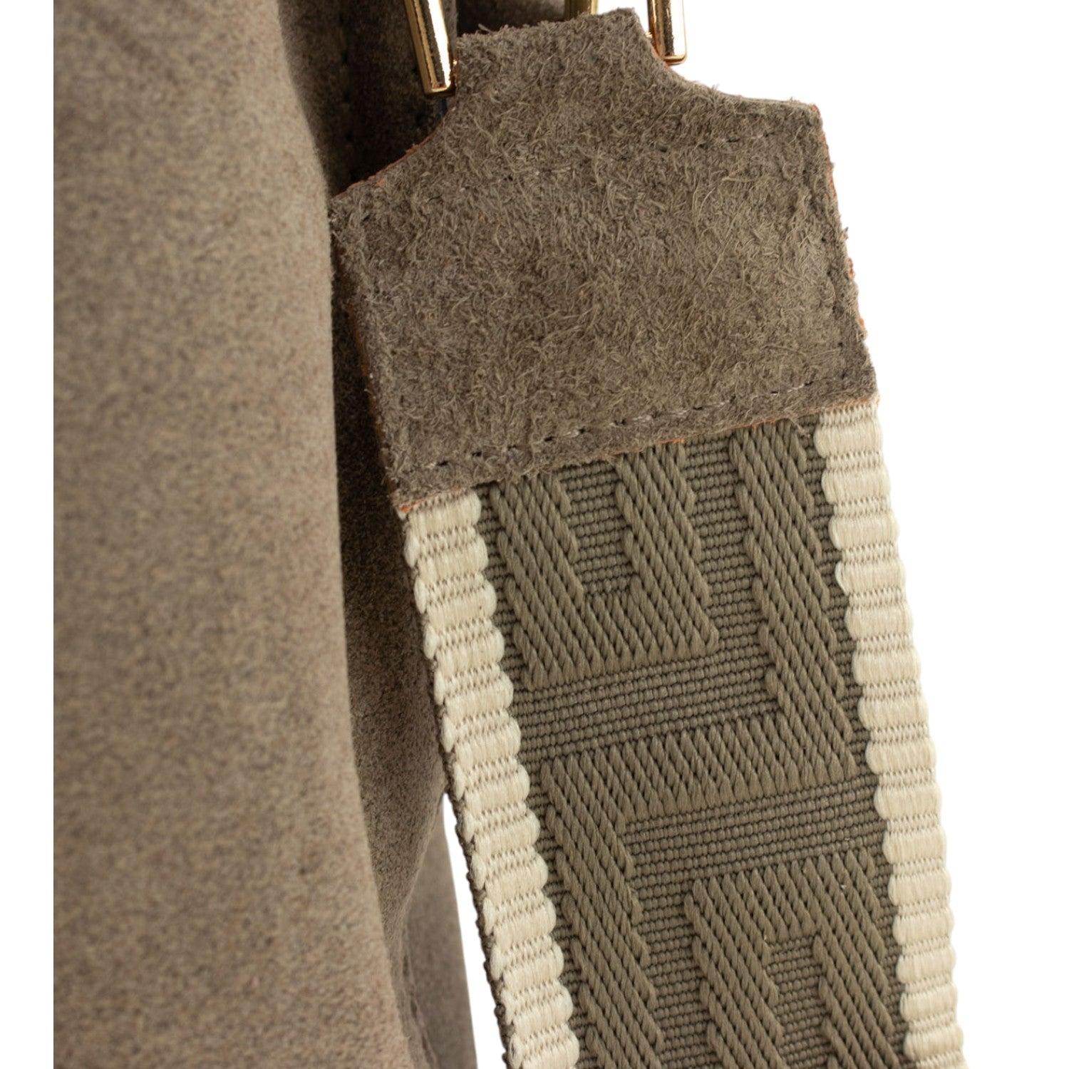 Bandolera Piel Pregato Secchio Peach Taupe - KimondoShop