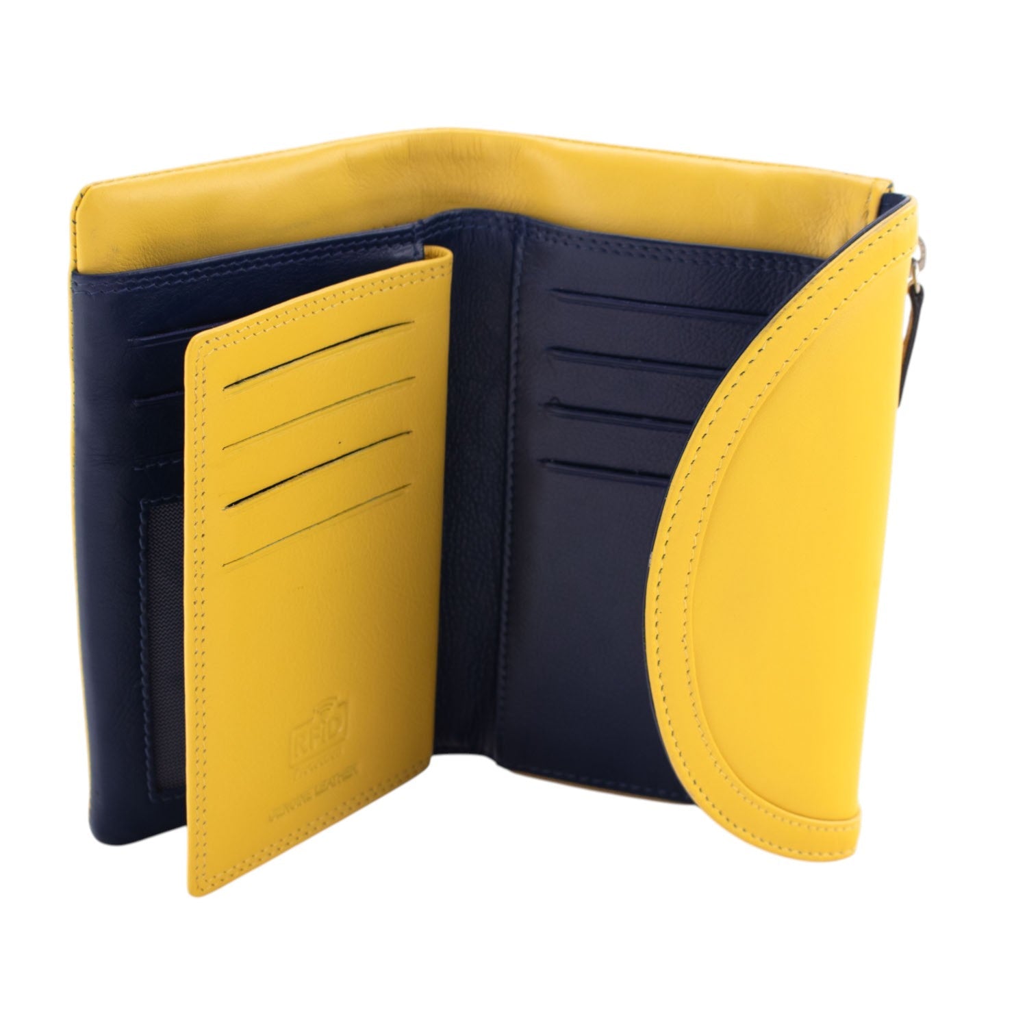 Billetero de piel Premium Pregato Sole Intenso - KimondoShop