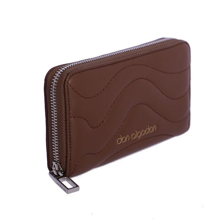 Billetero largo Don Algodon Olso Marron - KimondoShop