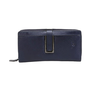 Billetero largo en piel Abbacino Carter Azul - KimondoShop