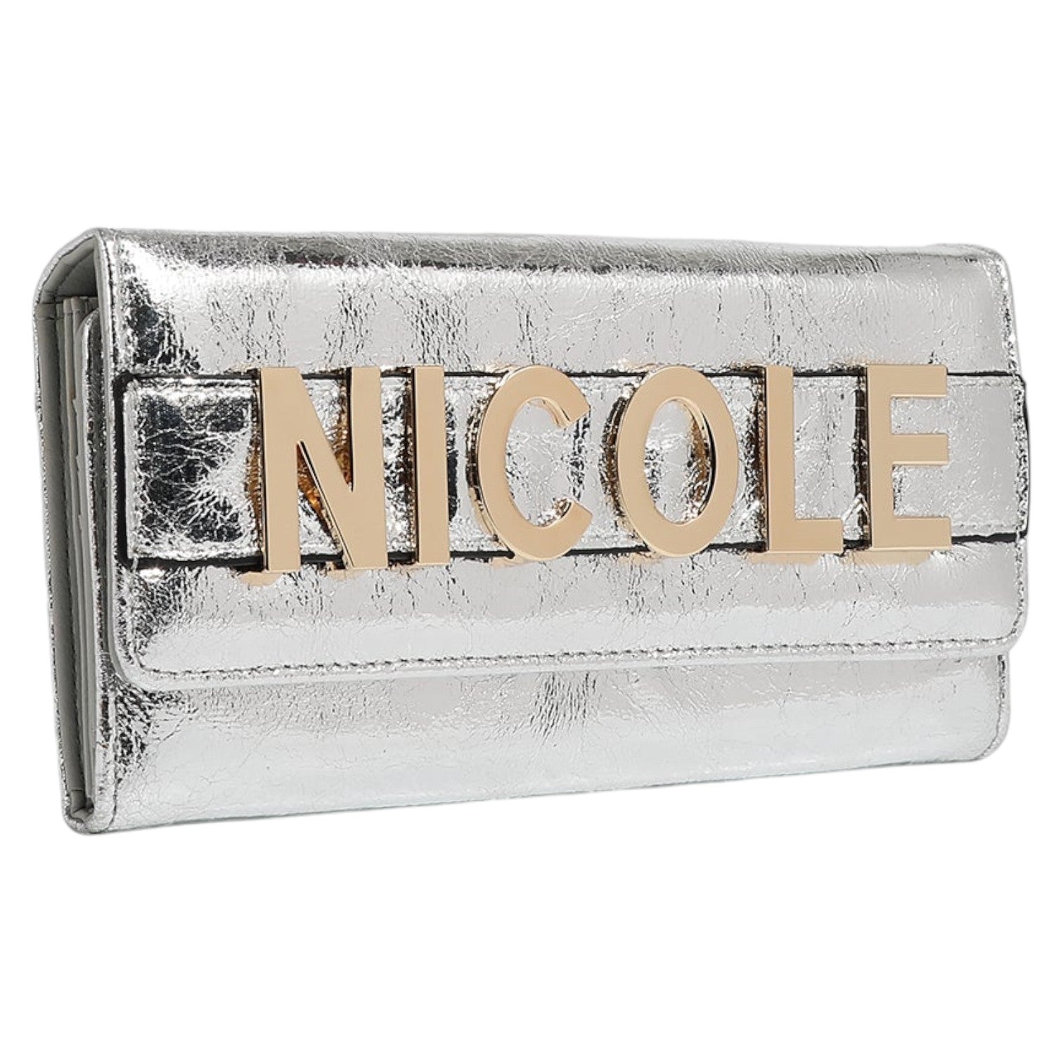 Billetero largo Nicole Lee Calista Plata - KimondoShop