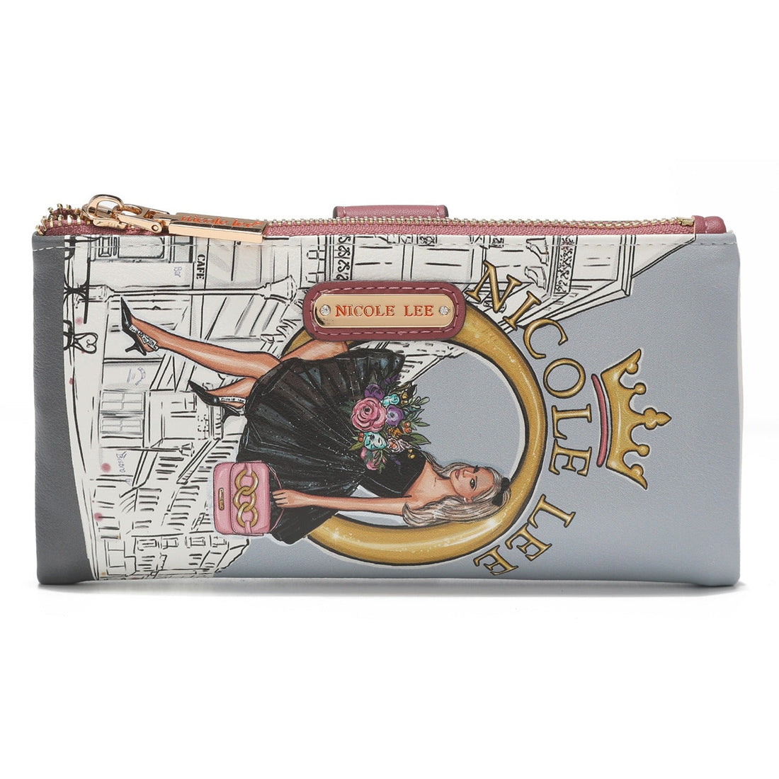 Billetero largo touch Nicole Lee Dreaming The City - KimondoShop