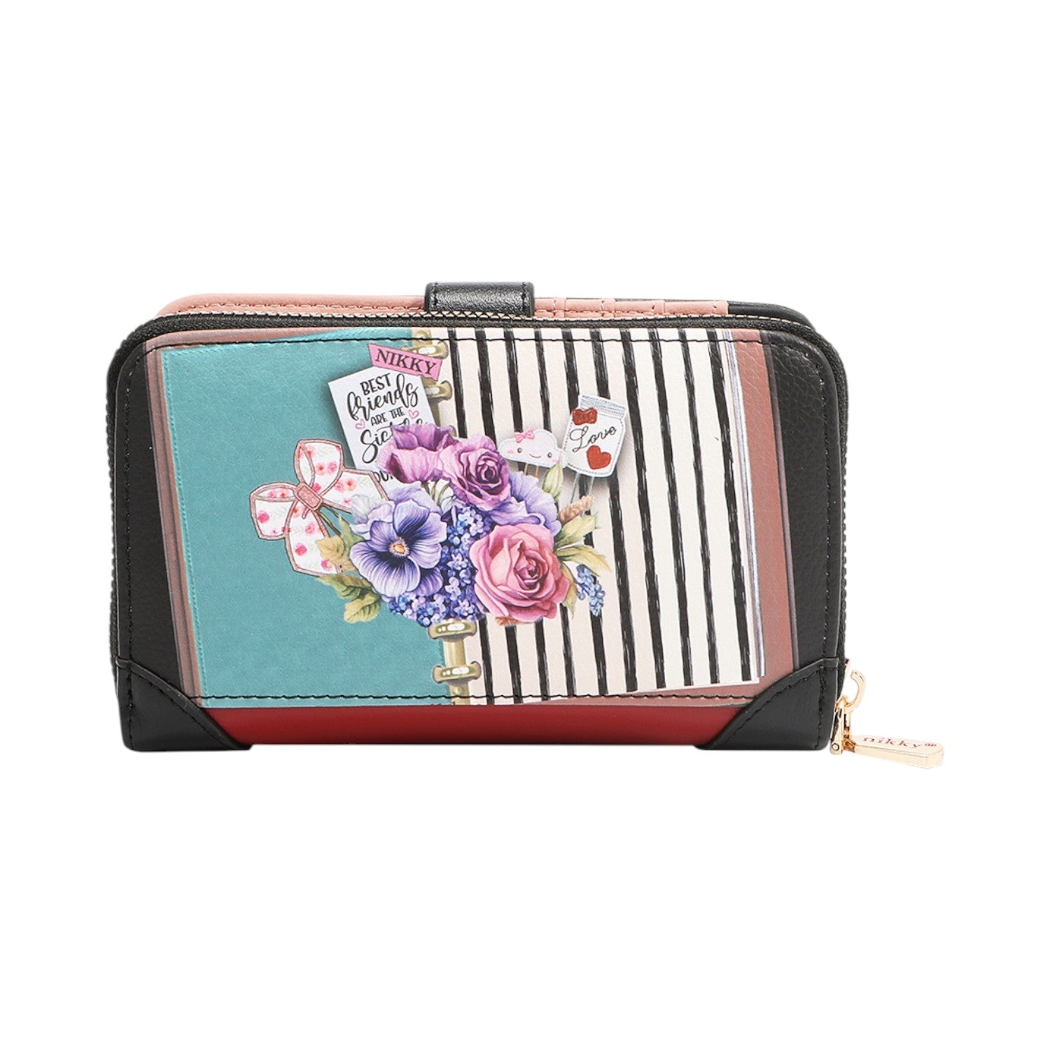 Billetero mediano broche Nikky Nostalgia - KimondoShop