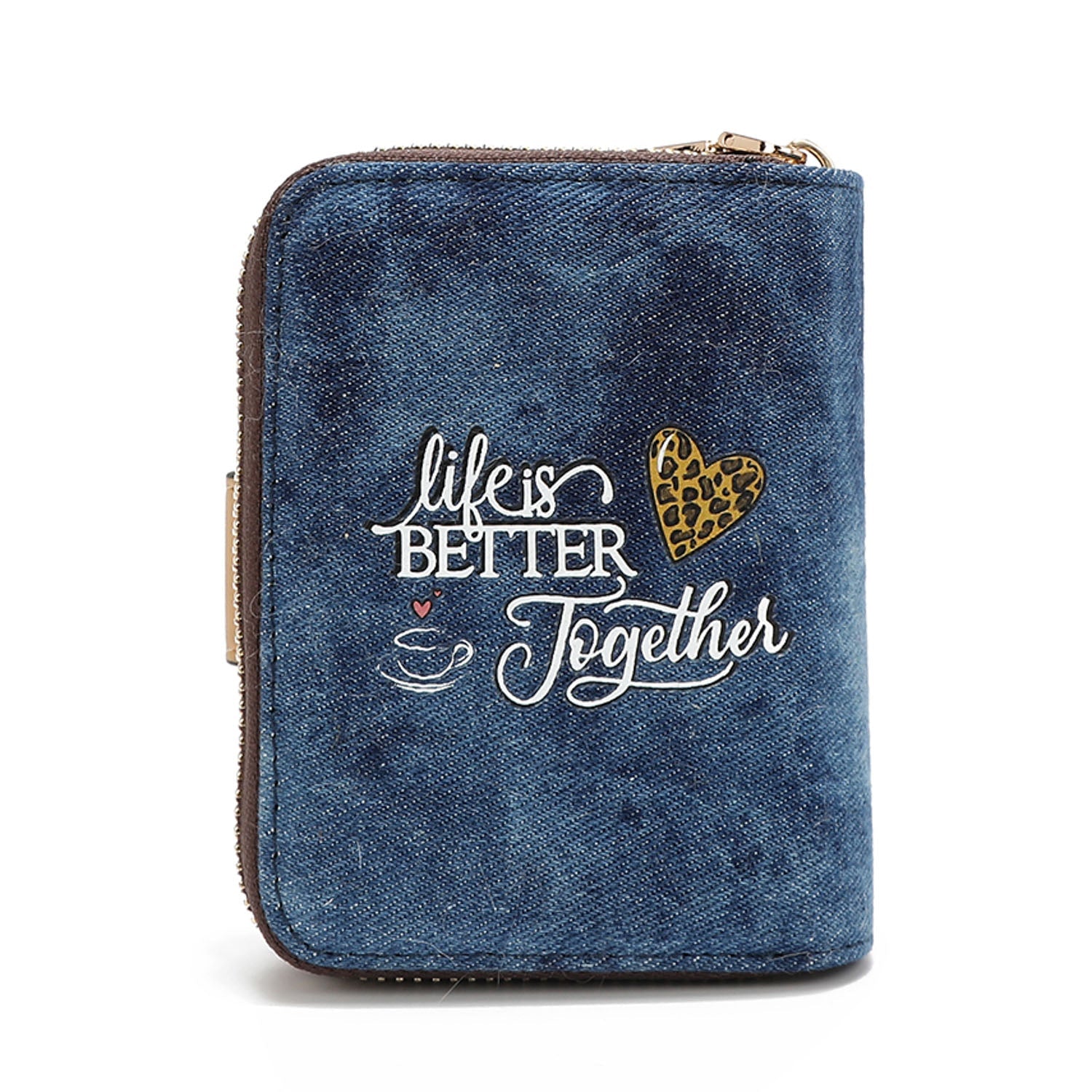 Billetero pequeño Nicole Lee Ladies Night Denim - KimondoShop