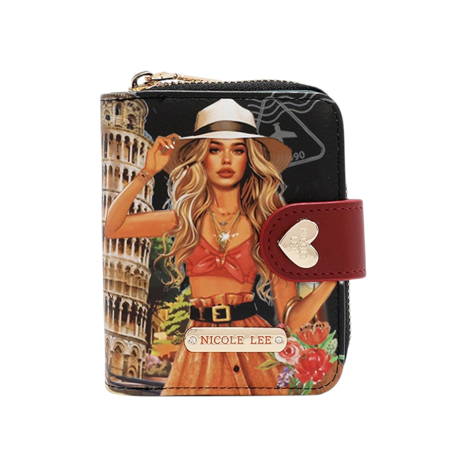 Billetero pequeño Nicole Lee Martha Travels Italy - KimondoShop