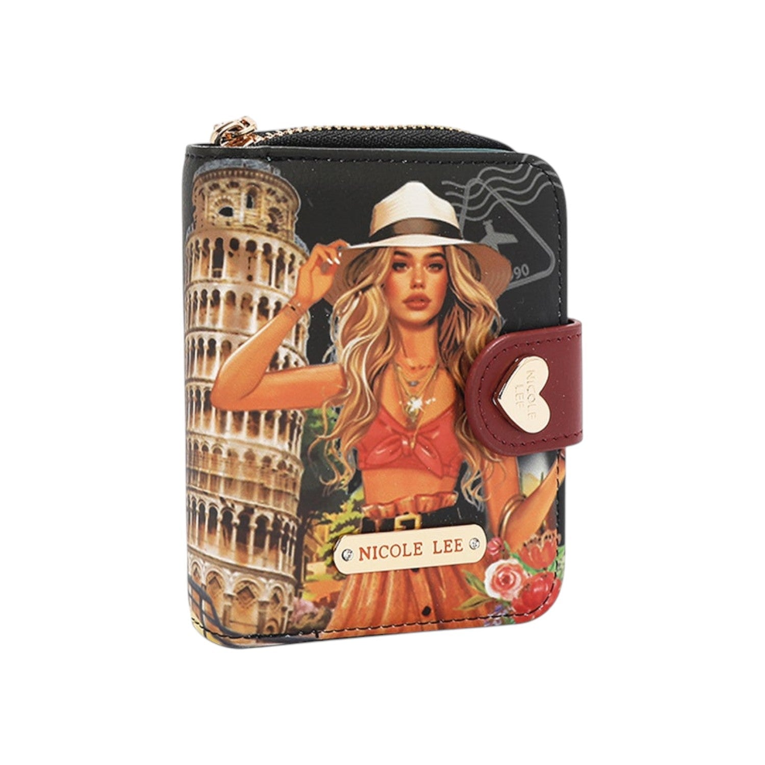 Billetero pequeño Nicole Lee Martha Travels Italy - KimondoShop