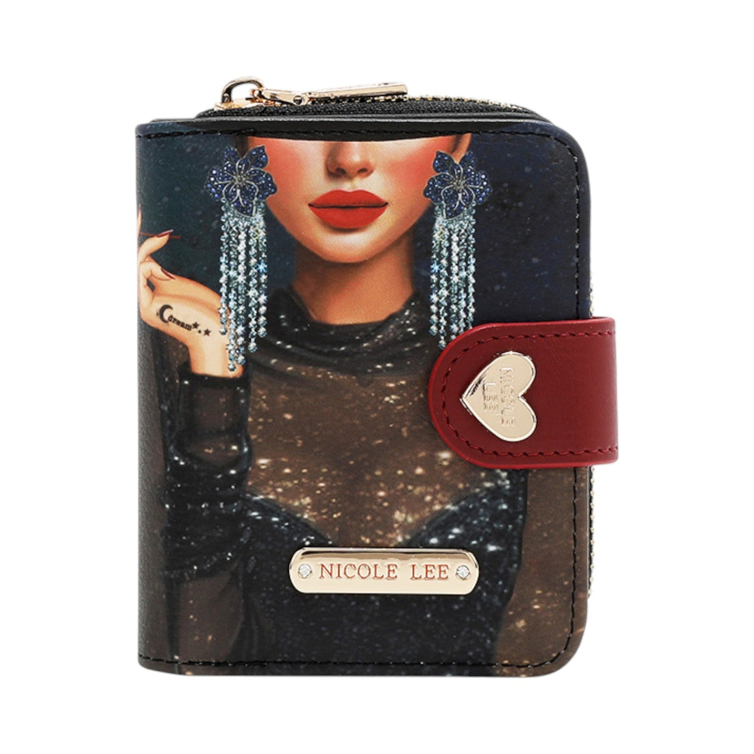 Billetero pequeño Nicole Lee Samantha La Belleza - KimondoShop