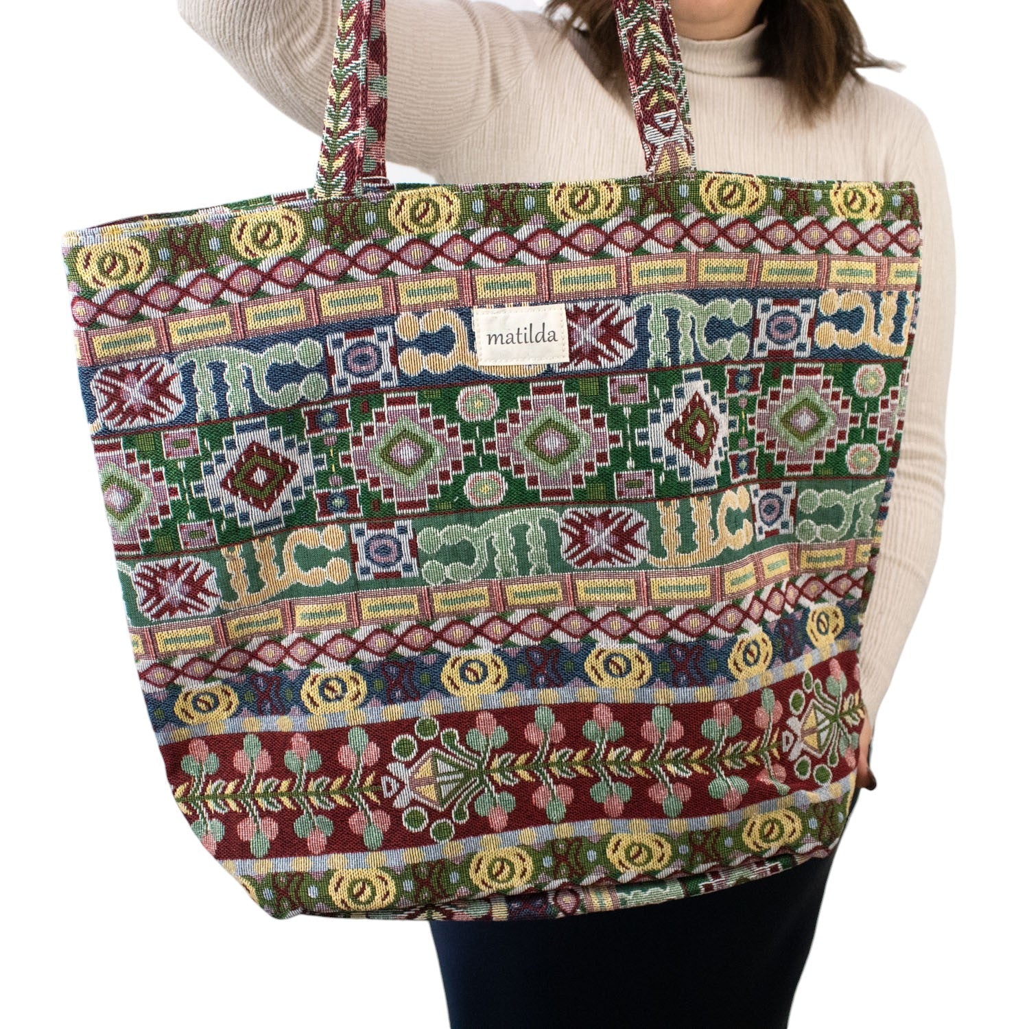 Bolsa totebag La Matilda Azteca - KimondoShop