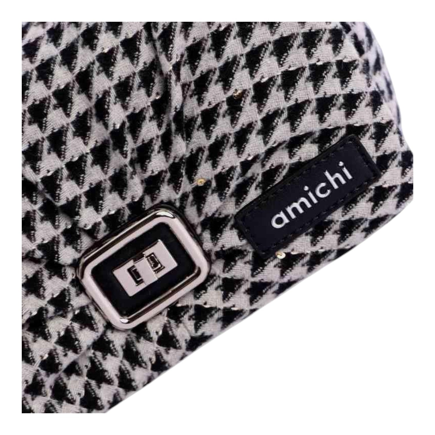 Bolso baguette Amichi Beat Negro - KimondoShop