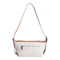 Bolso baguette Amichi Flint Marfil - KimondoShop