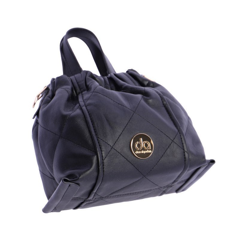 Bolso bombonera Don Algodon Corina Negro - KimondoShop