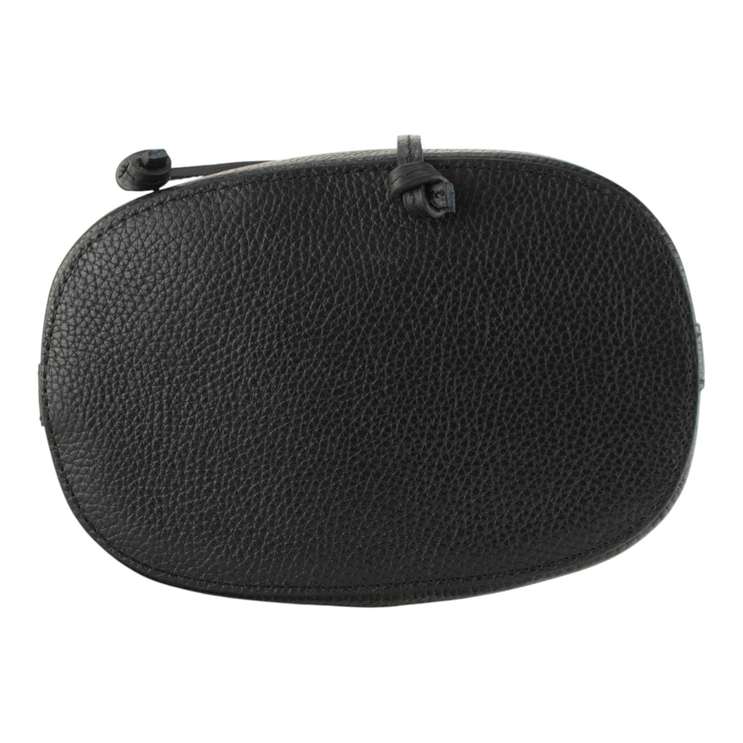 Bolso bombonera en Piel Pregato Ayra Ante Negro - KimondoShop