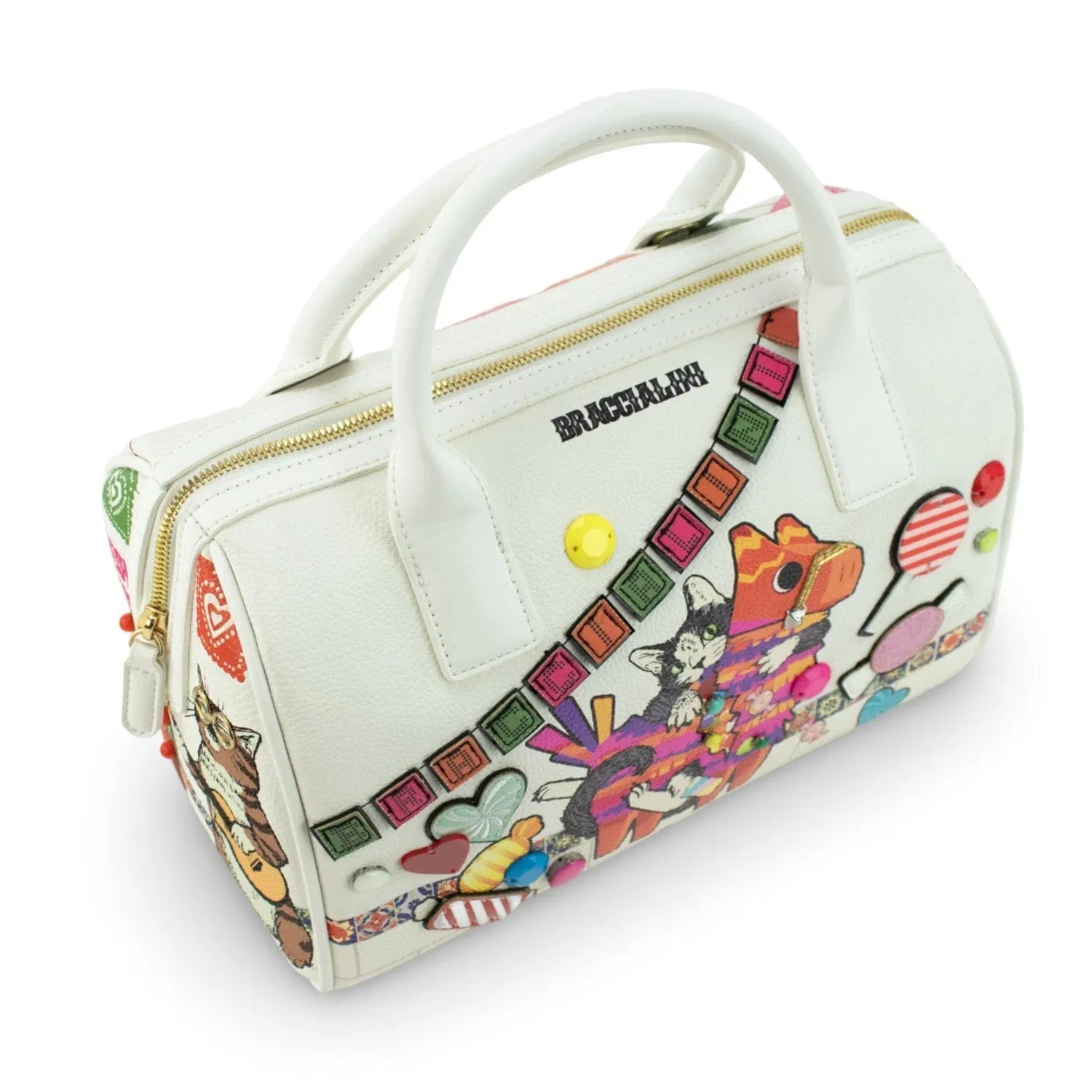 Bolso bowling Braccialini All Round Piñata - KimondoShop