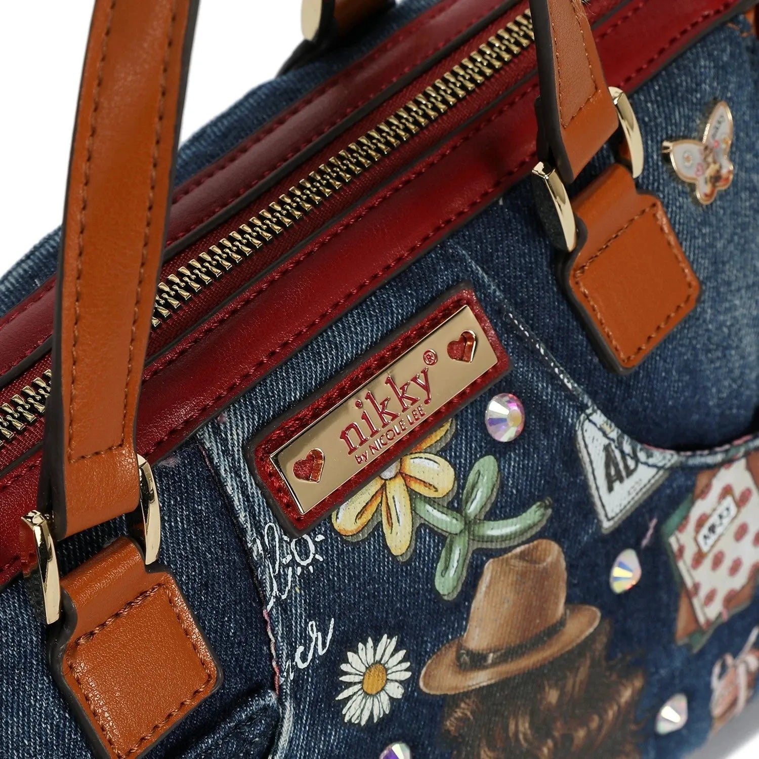 Bolso bowling Denim Nikky World - KimondoShop