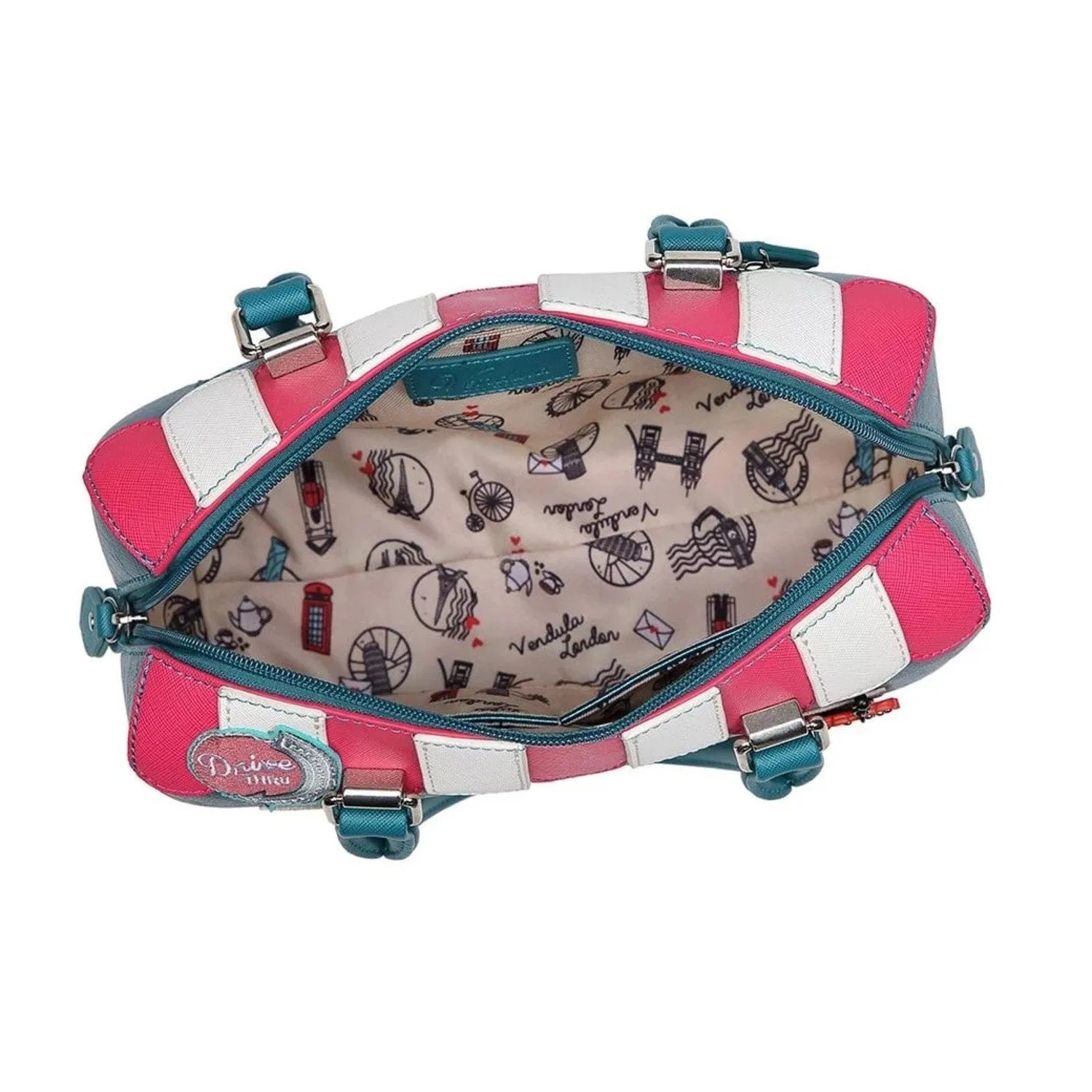 Bolso bowling Vendula Kitty's Dinner - KimondoShop