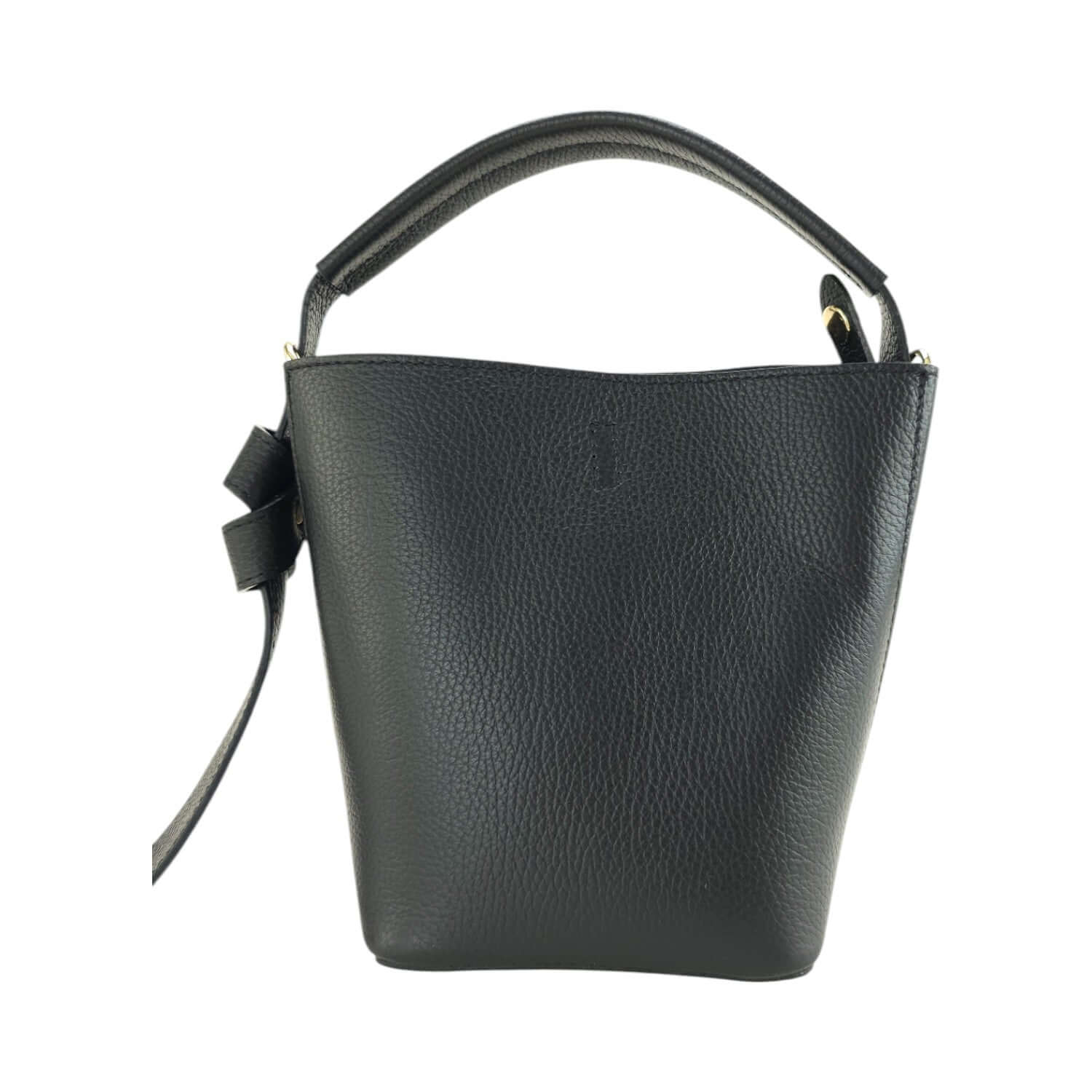 Bolso bucket en Piel Pregato Alessia Premium Leopardo - KimondoShop