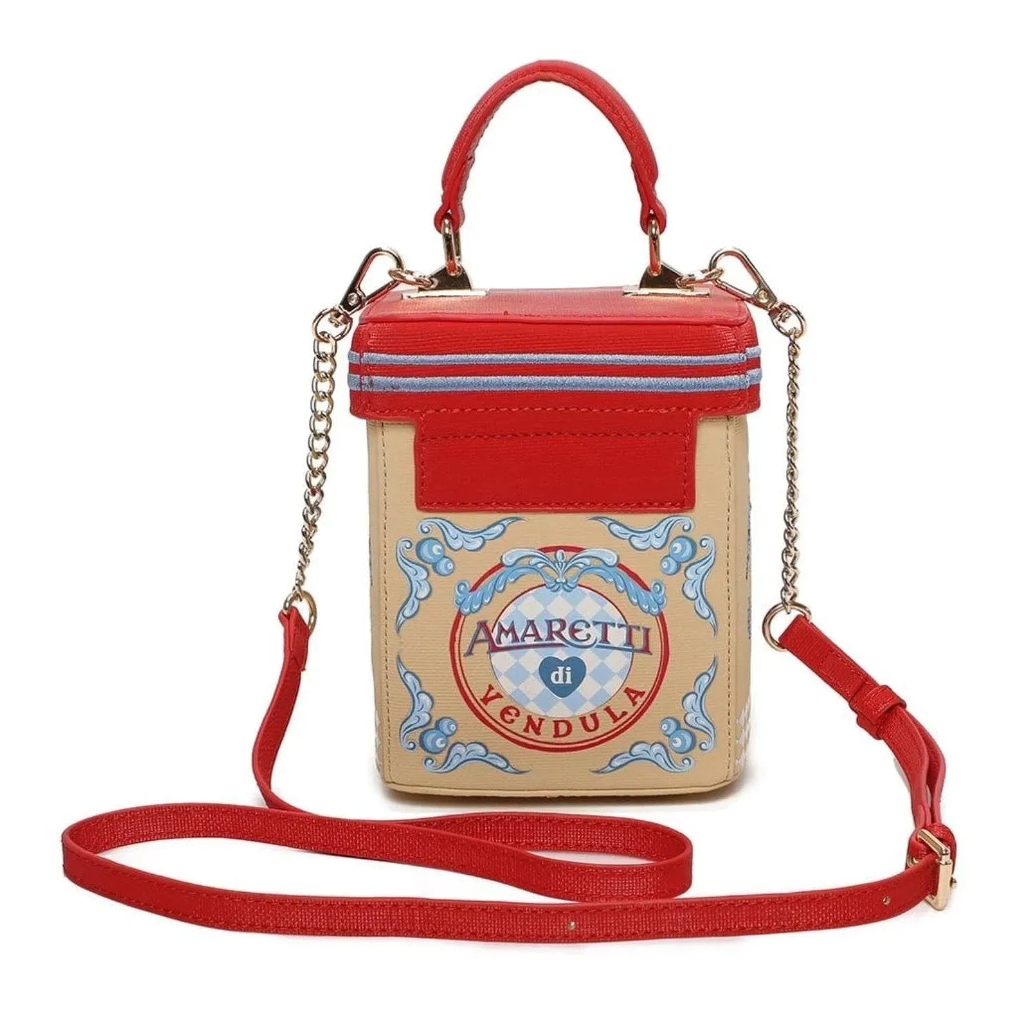 Bolso Cofre Vendula Amaretti Biscuit Viva Italia - KimondoShop