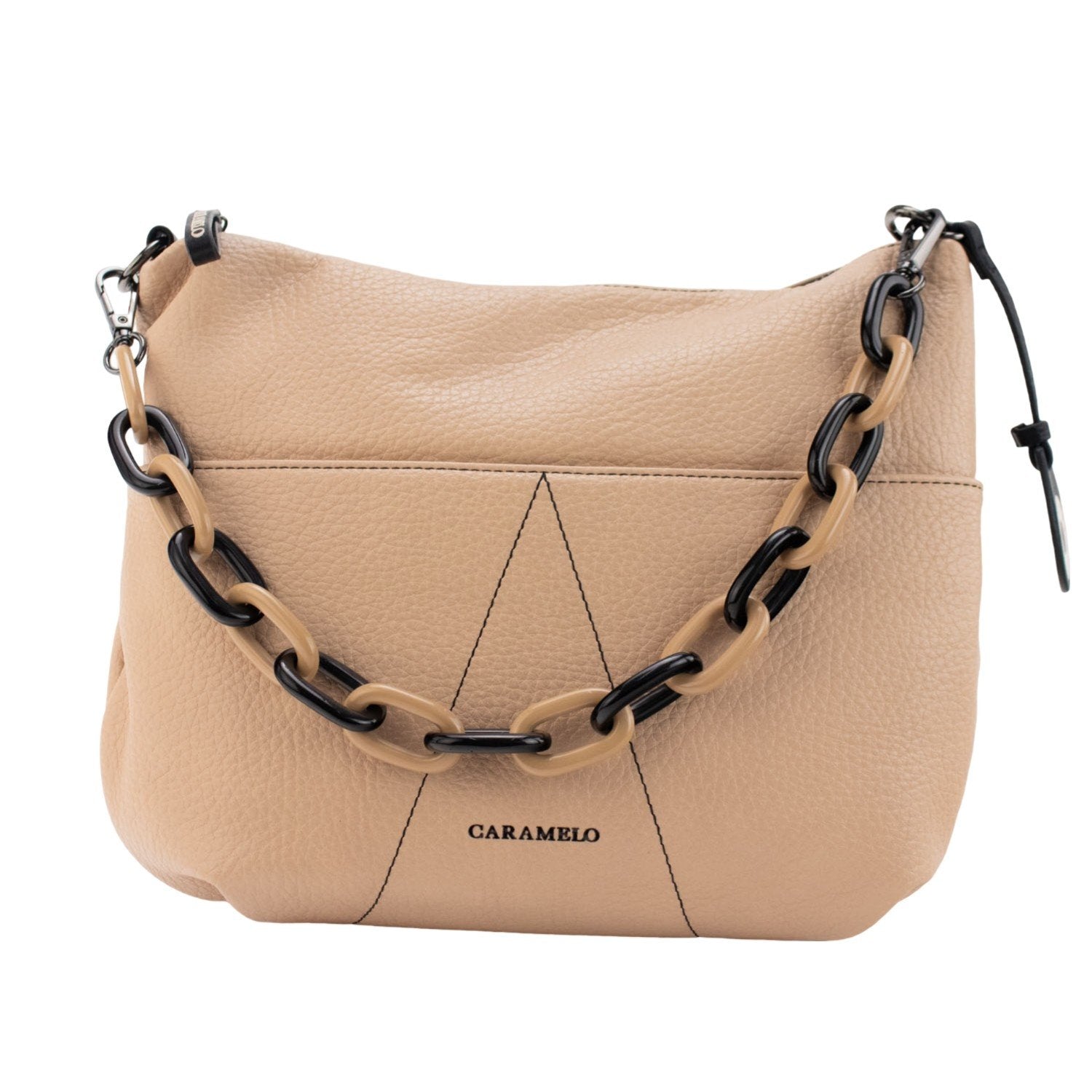 Bolso con cadena Caramelo Harley - KimondoShop