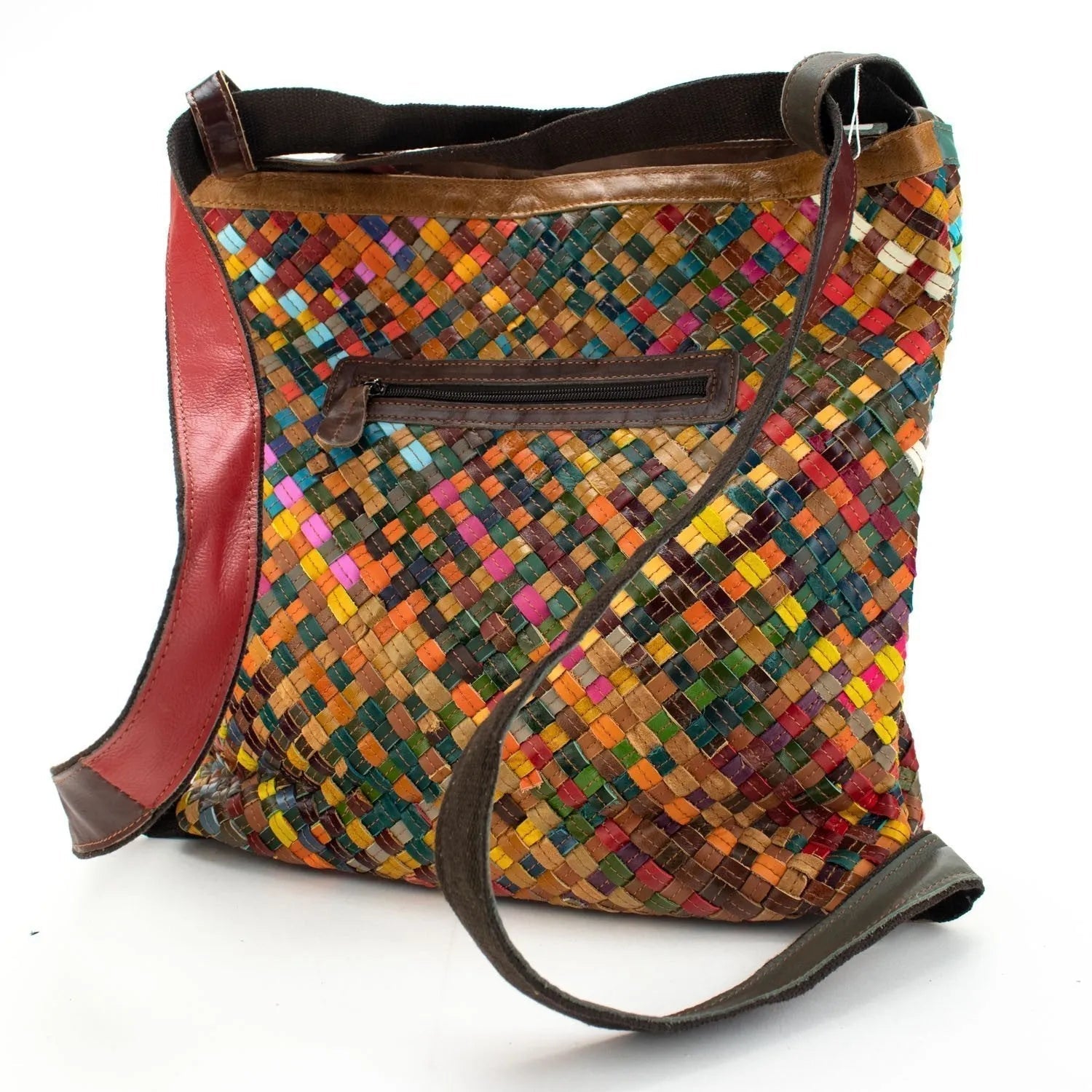 Bolso convertible de Piel Pregato Mosaic - KimondoShop