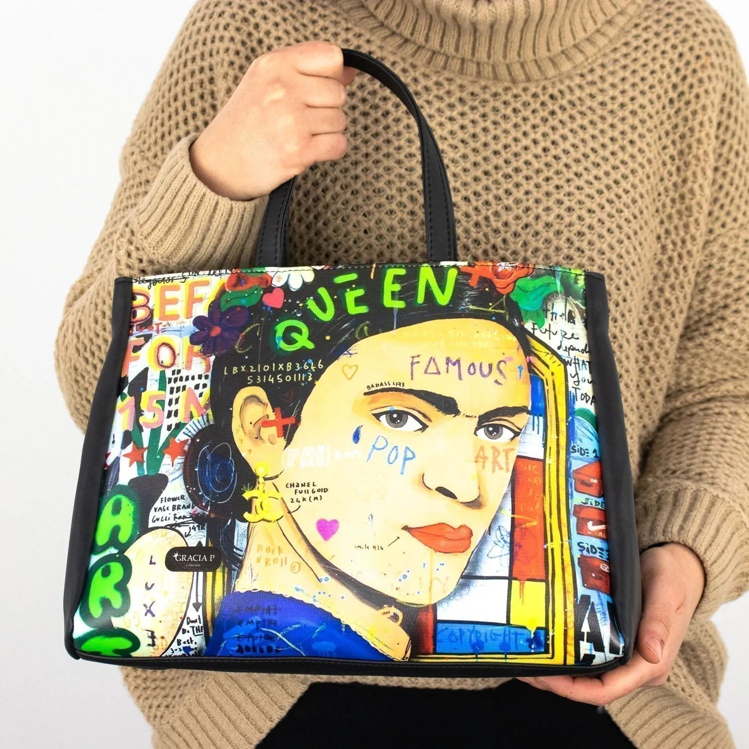 Bolso Cukki Gracia P Frida Stilizzata - KimondoShop