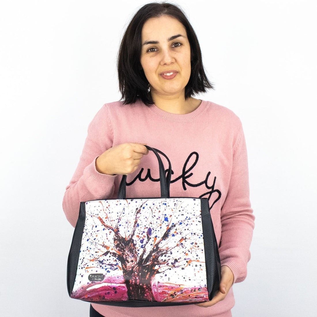 Bolso Cukki Gracia P Schizzi D’albero by Silvia Guglielmi - KimondoShop