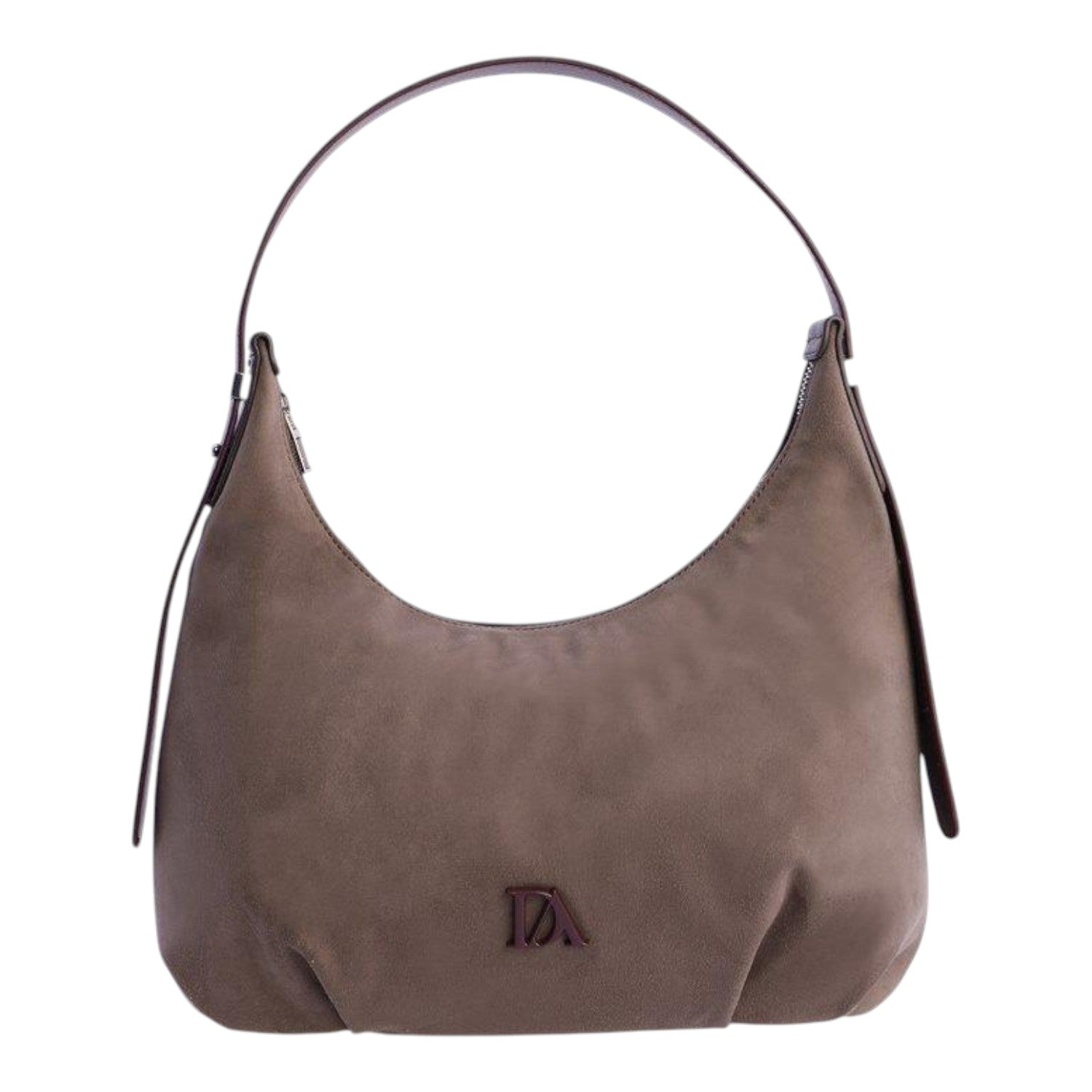 Bolso de hombro Don Algodon Iconic Touch Gris - KimondoShop