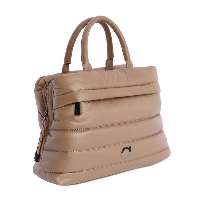 Bolso de mano Amichi Ámsterdam Camel - KimondoShop