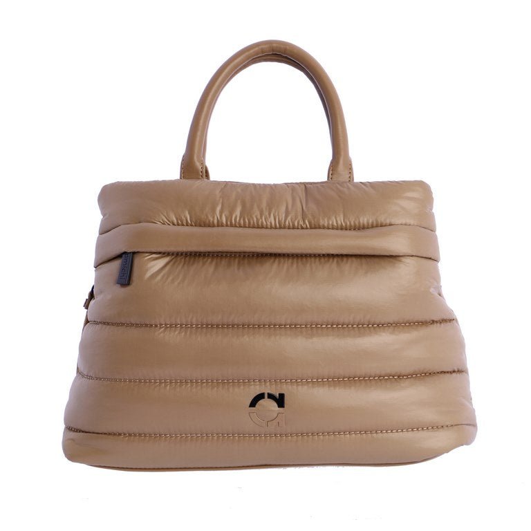 Bolso de mano Amichi Ámsterdam Camel - KimondoShop