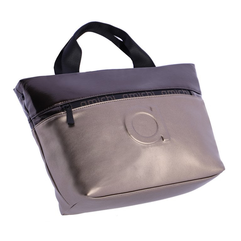 Bolso de mano Amichi Milano Bronce - KimondoShop