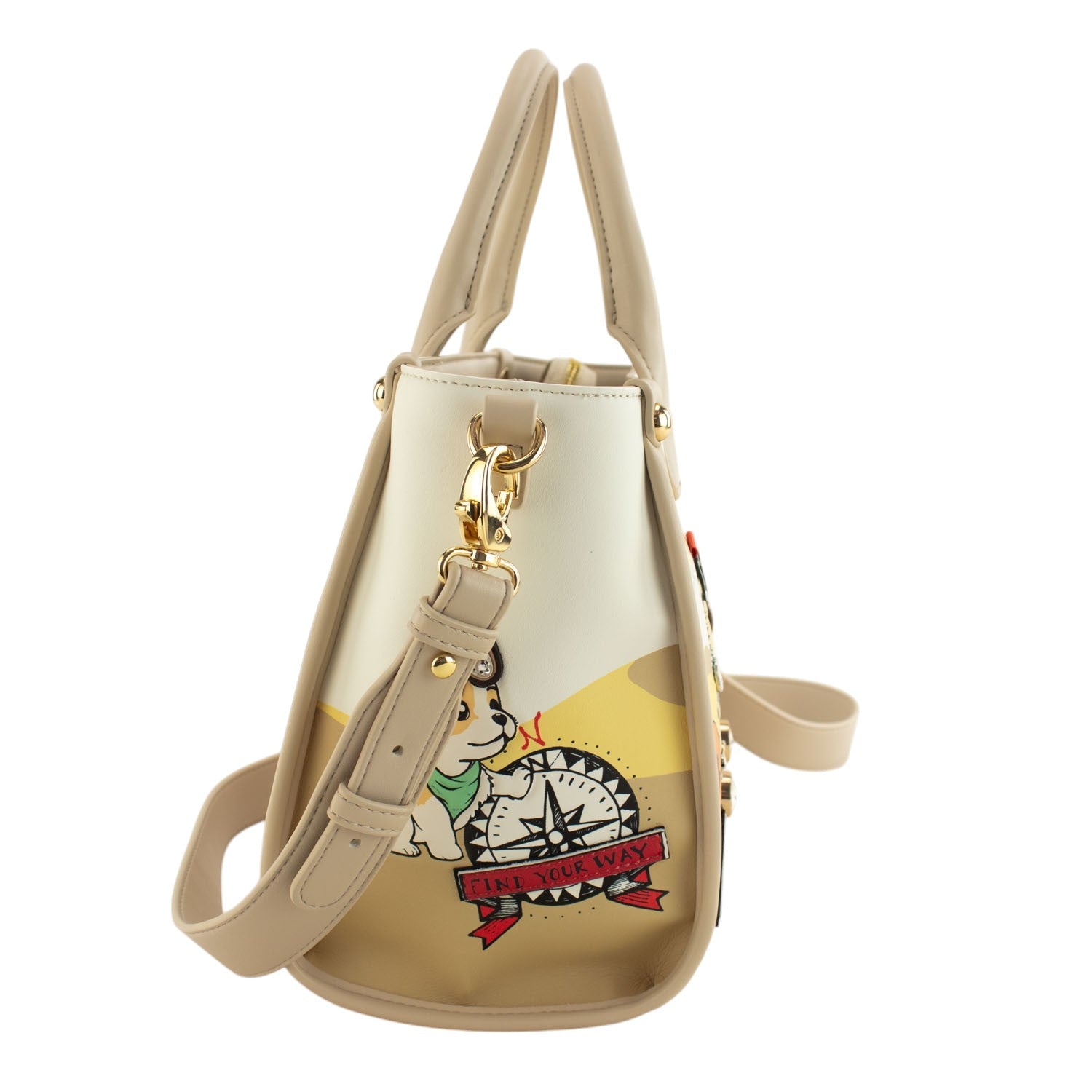 Bolso de mano Braccialini Allround Egipto - KimondoShop