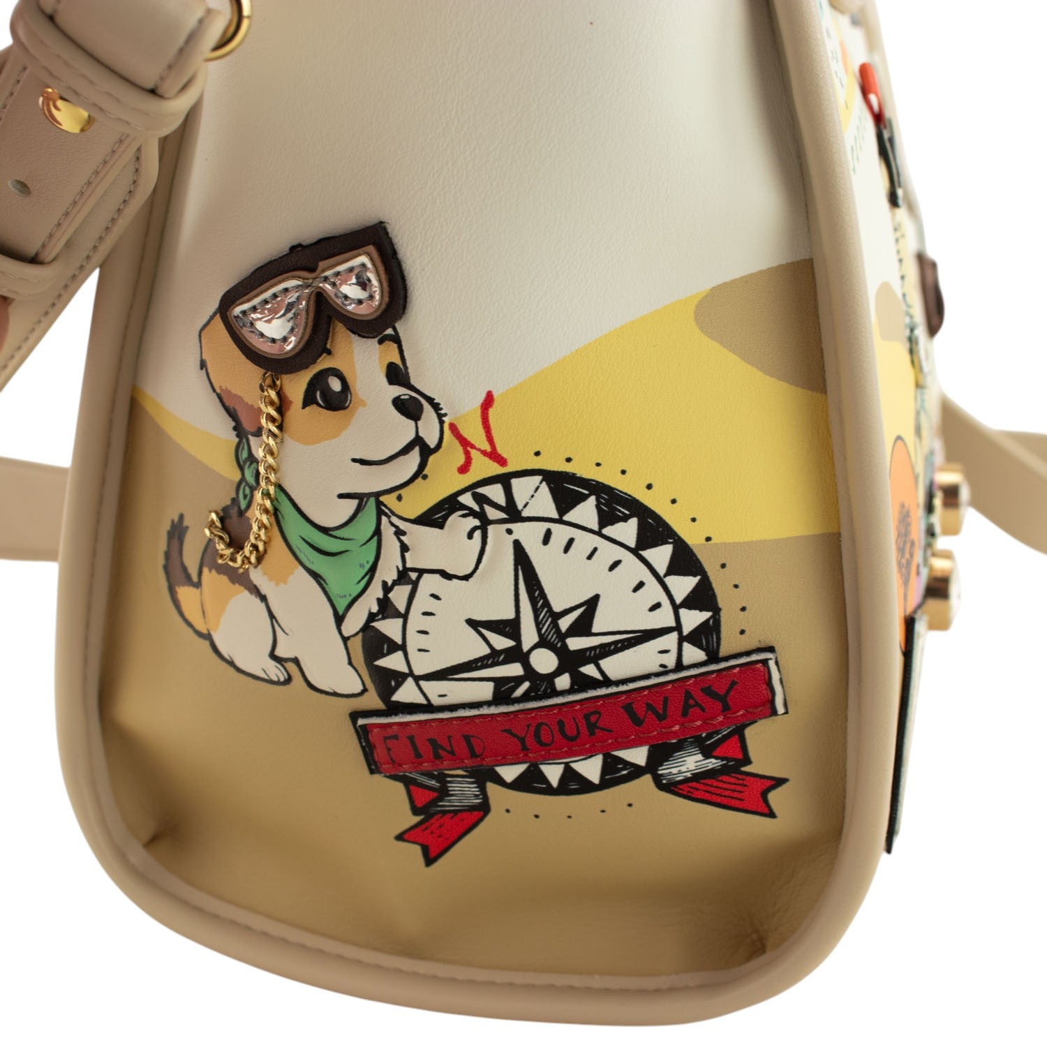 Bolso de mano Braccialini Allround Egipto - KimondoShop