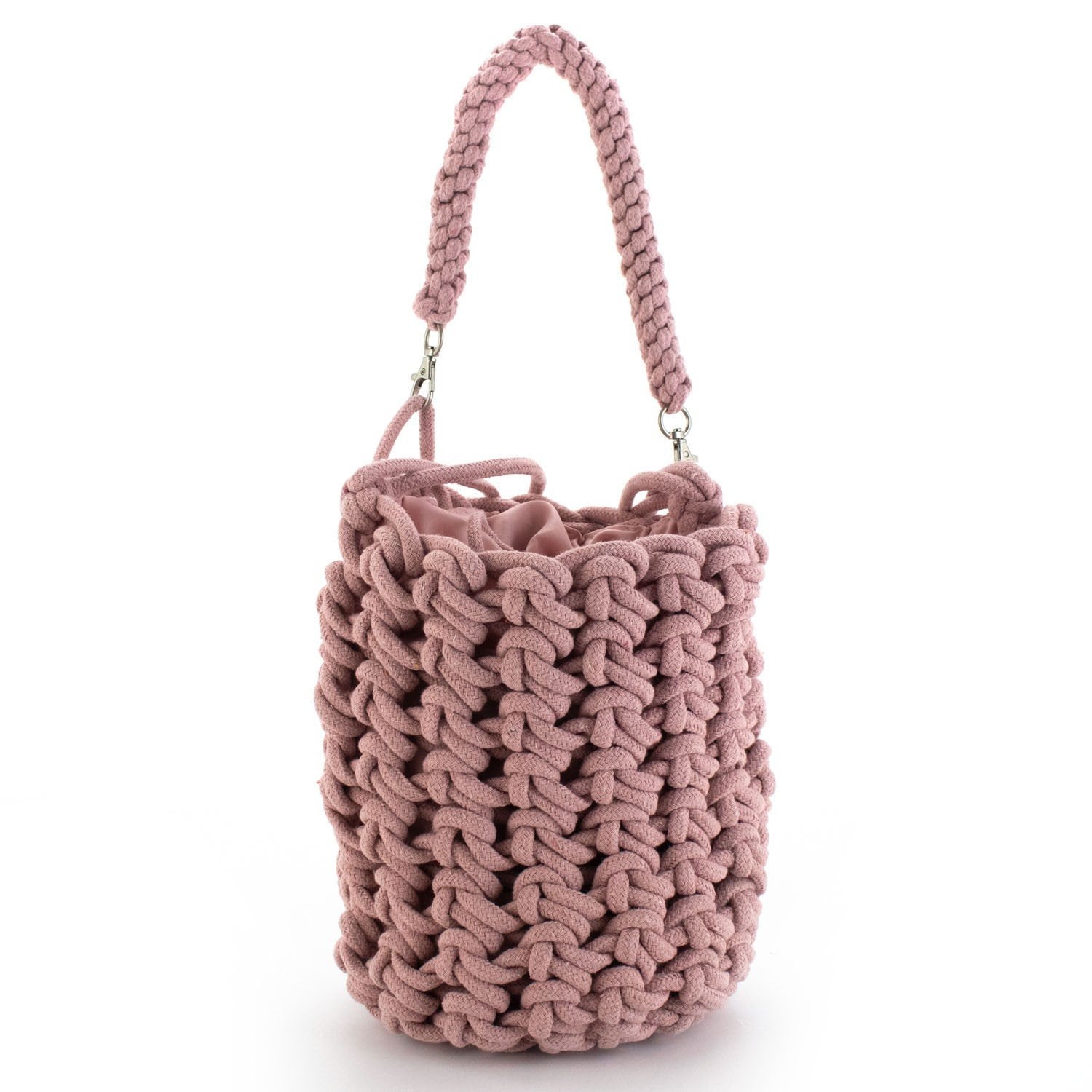 Bolso de mano bucket en cuerda trenzada Simosastre Celine - KimondoShop