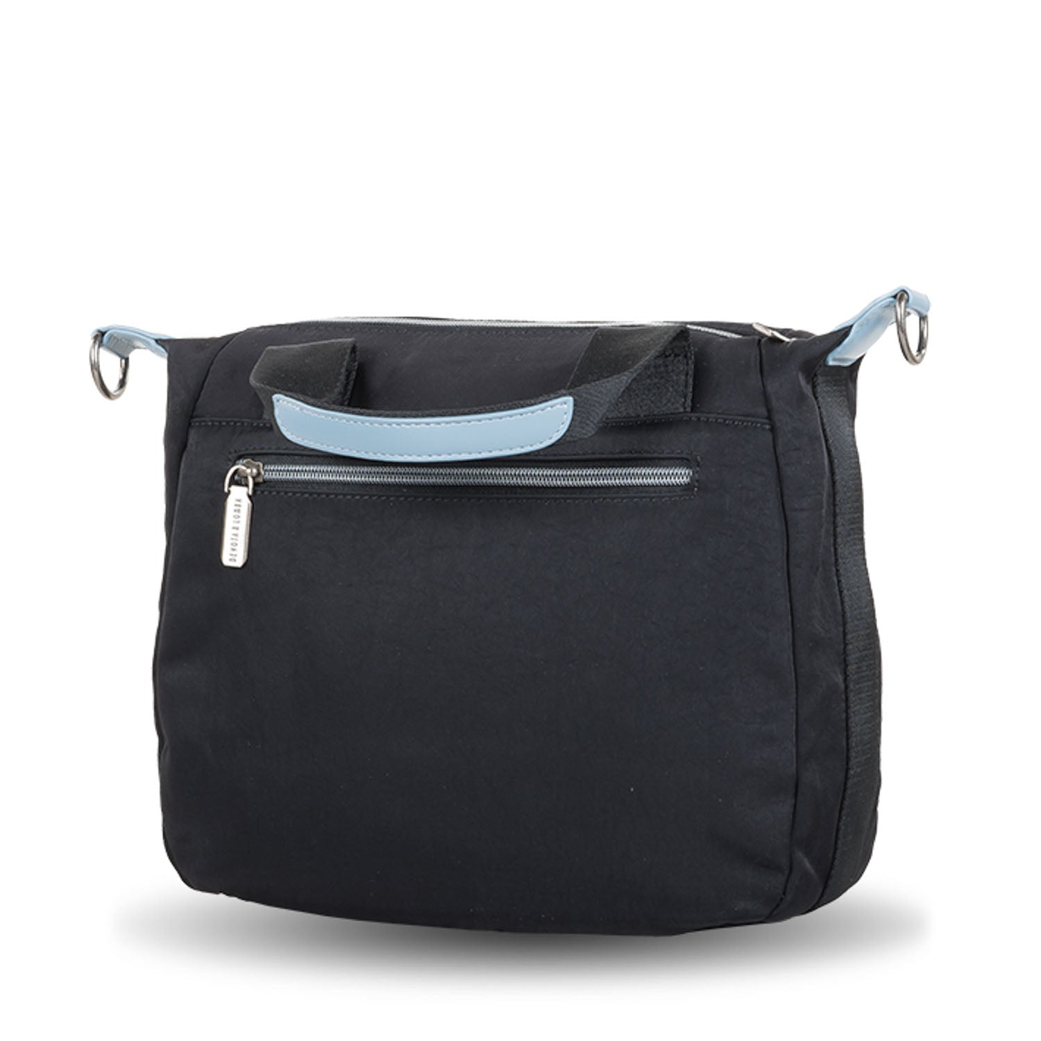 Bolso de mano Devota & Lomba Border Negro - KimondoShop