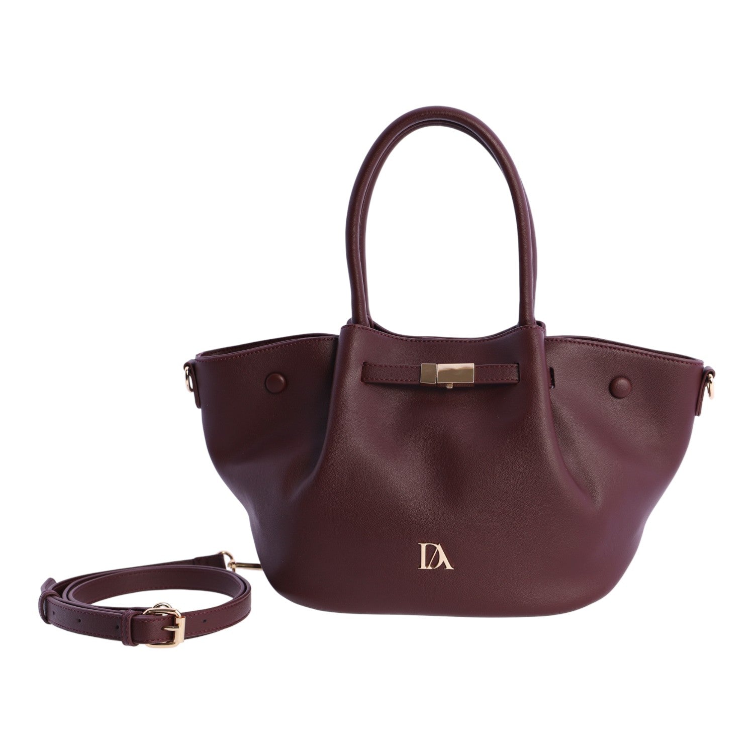 Bolso de mano Don Algodon Horizonte Burdeos - KimondoShop