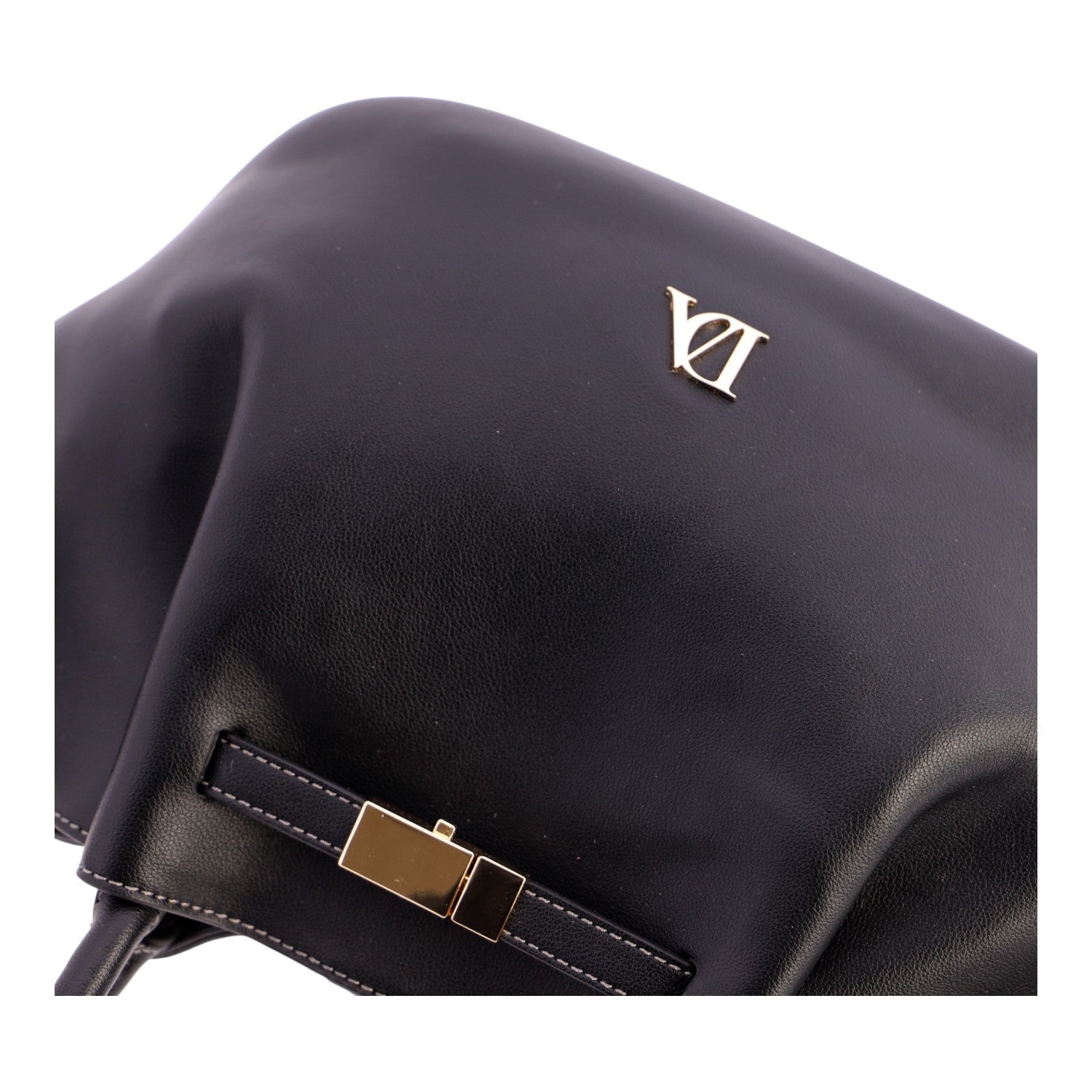 Bolso de mano Don Algodon Horizonte Negro - KimondoShop