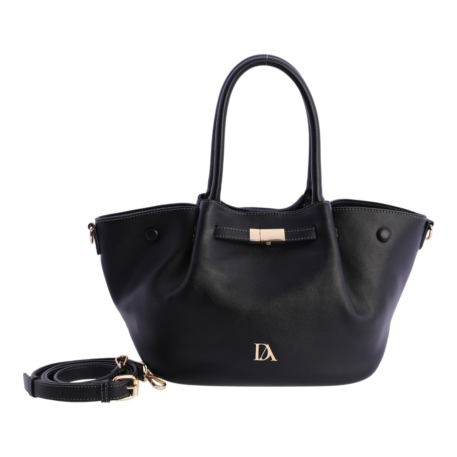 Bolso de mano Don Algodon Horizonte Negro - KimondoShop