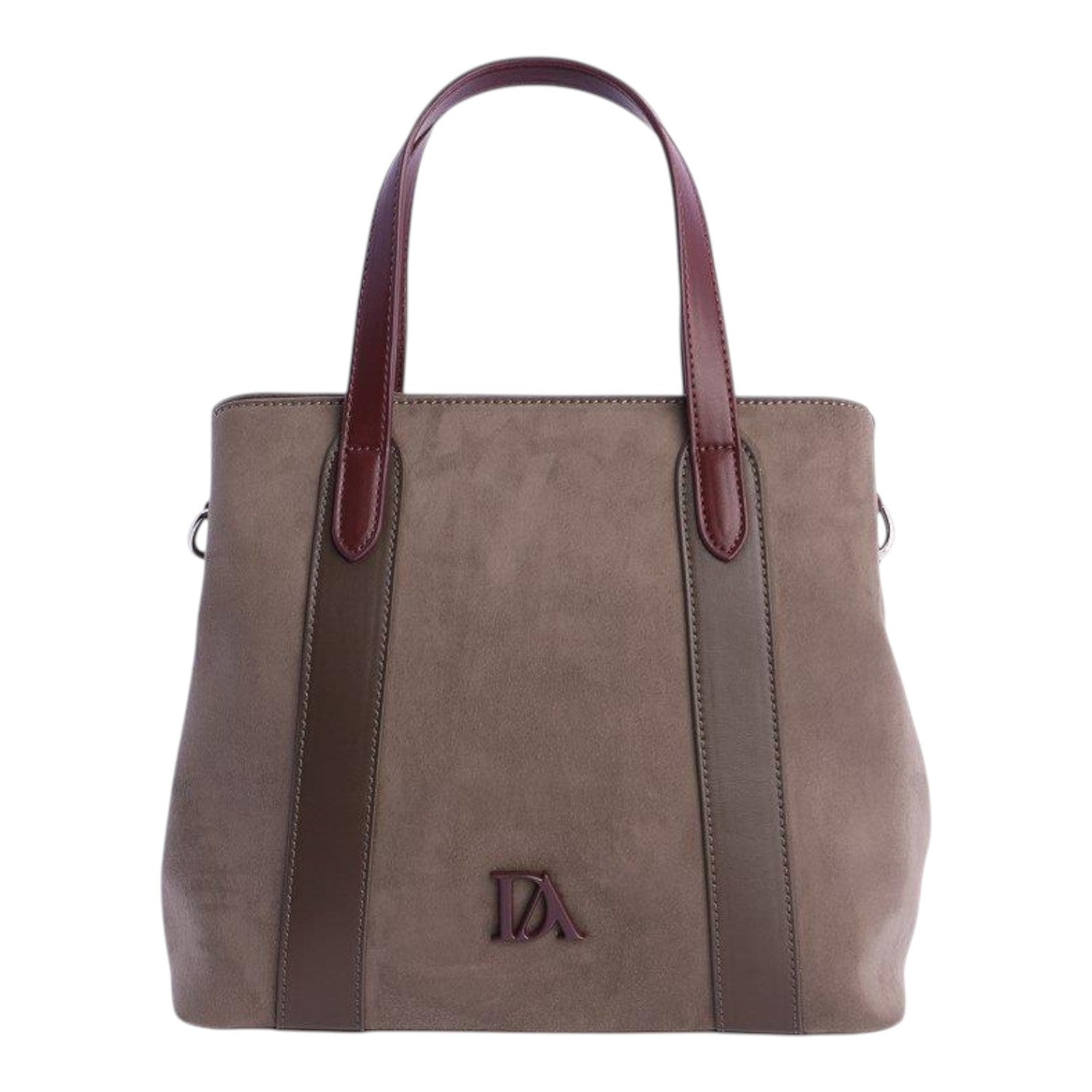 Bolso de mano Don Algodon Iconic Touch Gris - KimondoShop