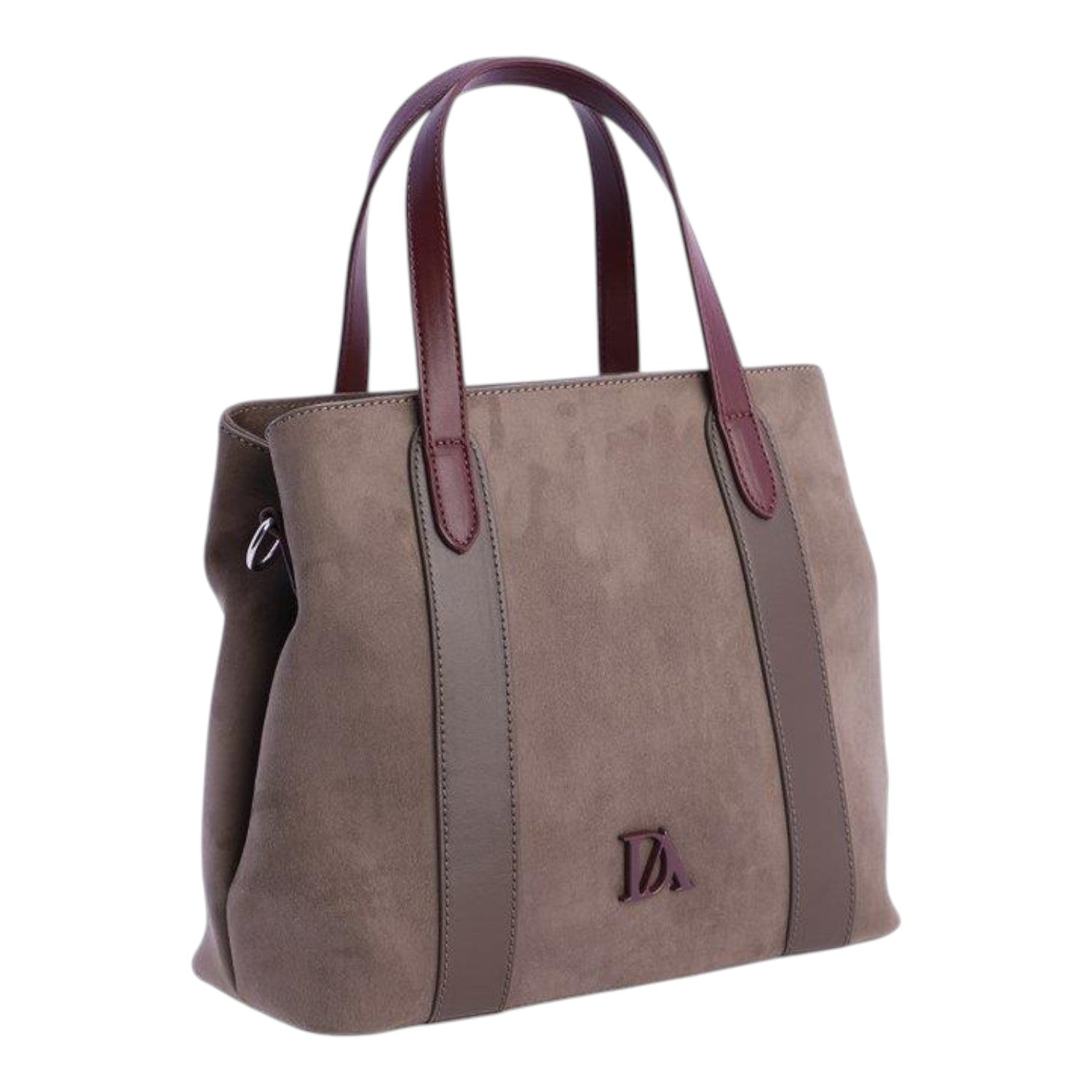 Bolso de mano Don Algodon Iconic Touch Gris - KimondoShop